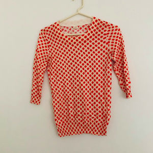 J.Crew Apple Pattern Sweater 🍎